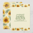 Search for sunflower frame invitations Eucalyptus greenery wildflower