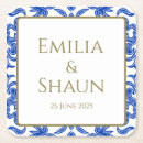 Search for italian coasters Blue and white