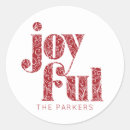 Search for be joyful stickers Red