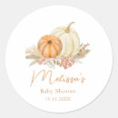 Search for autumn floral stickers Little pumpkin