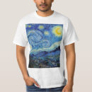 Search for night mens tshirts Van gogh
