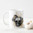 Search for gold skull mugs Gothic
