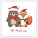 Search for cute winter stickers Fox