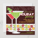 Search for retro cocktail christmas invitations Martini