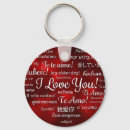 Search for heart women key rings Red