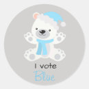 Search for blue bear stickers Gender reveal