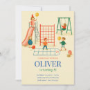 Search for playground birthday invitations Outdoor birthday party