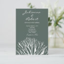 Search for tree of life wedding invitations Green