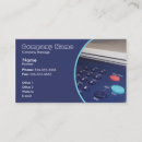 Search for printer business cards Blue