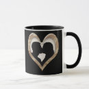 Search for couple silhouette mugs Heart