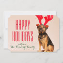 Search for coloured background cards Costume reindeer antlers
