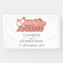 Search for just married banners Elegant