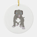 Search for pitbull christmas tree decorations Animal