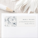 Search for constellations return address labels Starry night