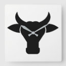 Search for cow clocks Silhouette