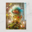 Search for monster christmas cards Retro