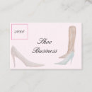 Search for shoe store business cards Boots