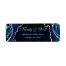 Search for faux silver return address labels Modern