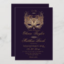 Search for masquerade wedding invitations Elegant