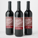 Search for merry christmas wine labels Typography