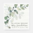 Search for funeral napkins Wake
