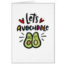 Search for love vegan postcards Avocado