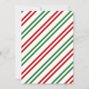 Search for red green christmas invitations Candy cane