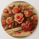 Search for valentines day badges Vintage