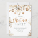 Search for golden christmas invitations Winter