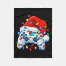 Search for gaming blankets Santa