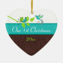 Search for lovebird christmas tree decorations Xmas