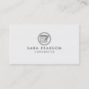 Search for copywriter business cards Publishing
