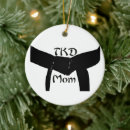 Search for black belt christmas tree decorations Tae kwon do