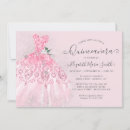 Search for silver glitter sweet 16 invitations Blush pink