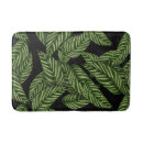 Search for tropical bath mats Black