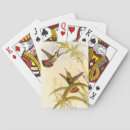Search for hummingbird playing cards Flower
