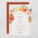 Search for autumn floral invitations Elegant