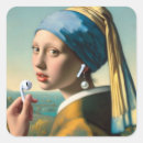 Search for earring stickers Vermeer