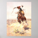 Search for horse and cowboy posters Bucking