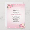 Search for bright floral bridal shower invitations Calligraphy