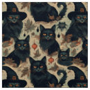 Search for vintage halloween fabric Witch