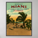 Search for miami beach vintage travel posters United states