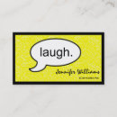 Search for comedian business cards Unique