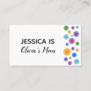 Search for kid business cards For her