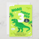 Search for three rex boy invitations 3rd