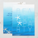 Search for seaside birthday invitations Elegant