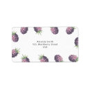 Search for blackberry return address labels Watercolor