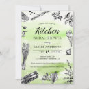 Search for kitchen party invitations Bride