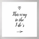 Search for this way wedding signs Minimalist