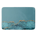 Search for navy blue gold bath mats Stylish